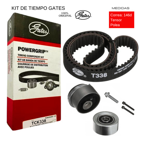 Kit De Tiempo Chevrolet Aveo  1.4 2009