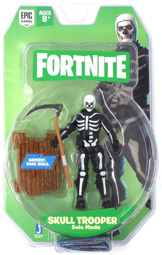 Skull Trooper Figura Articulada Fortnite De Coleccion 10cm