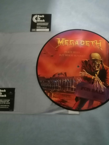 Megadeth, Peace Sells, But, Picture, Disc Vinyl