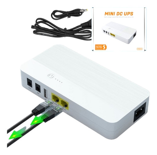 Mini Ups Para Router Y Modem 10.000mah