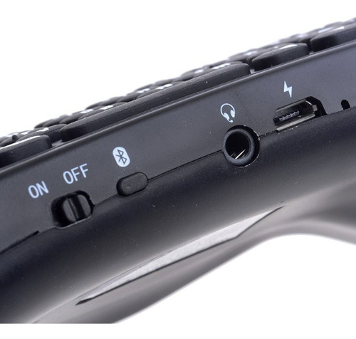 Imagen 2 de 4 de Mini Controlador De Juegos Inalámbrico Bluetooth Chatpad Par
