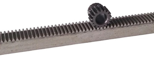 Cremallera Recta De Acero Modulo 1.5 1m + Piñon 15 Dientes