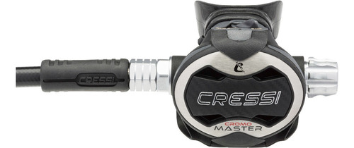 Regulador Cressi Ac25m Master Cromo Proceso Din Para Buceo Color Negro