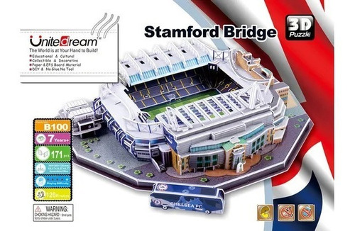 Puzzle 3d Estadio Stamford Bridge