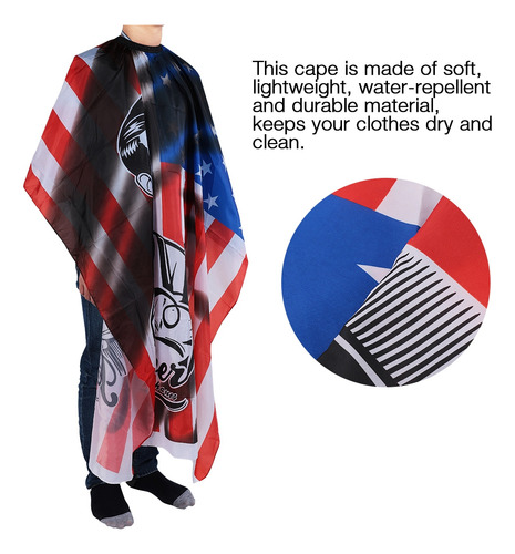 Impermeable Capa Para Barbería