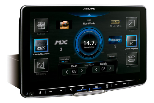 Pantalla 9 Pulgadas Android Auto Carplay Alpine Ilx 509