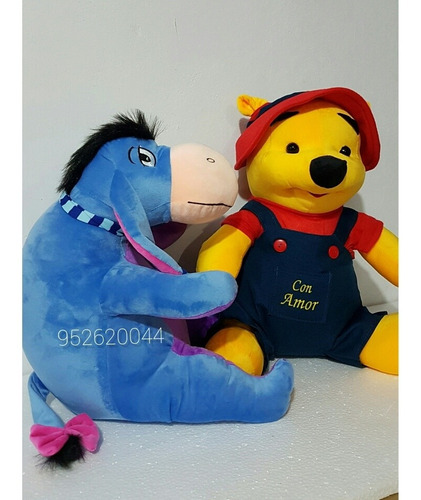 Imagen 1 de 4 de Peluche Igor Burro The Winnie Poh 42cm