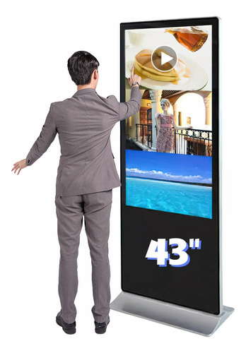 Pantalla Publicitaria Shopping Empresa Led Wifi 43°