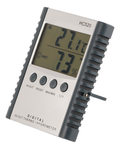 Medidor De Temperatura Y Humedad, Termómetro Digital Lcd