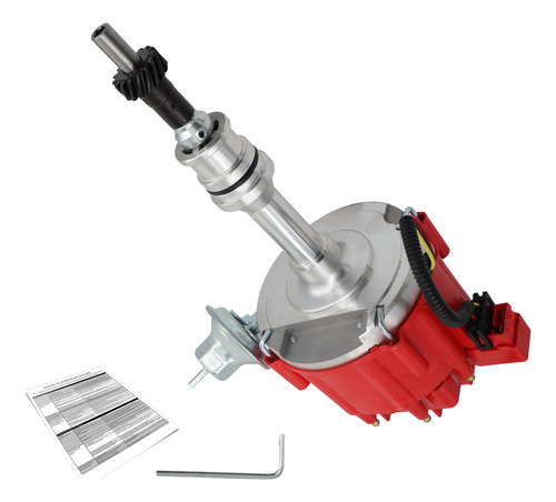 Distribuidor Para Ford Hei Con Bobina V8 351w Capa Rojo Nuev