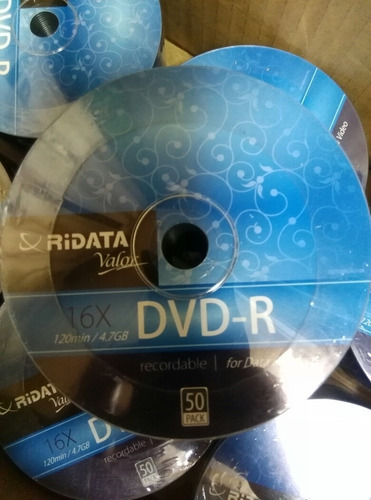 Dvd Virgen Ridata Dvd-r 4.7 Gb Rotulados Originales