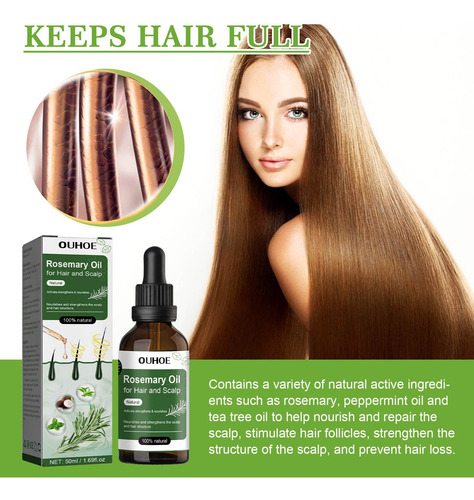Óleo Essencial Para Estimular O Crescimento Do Cabelo E O Cu