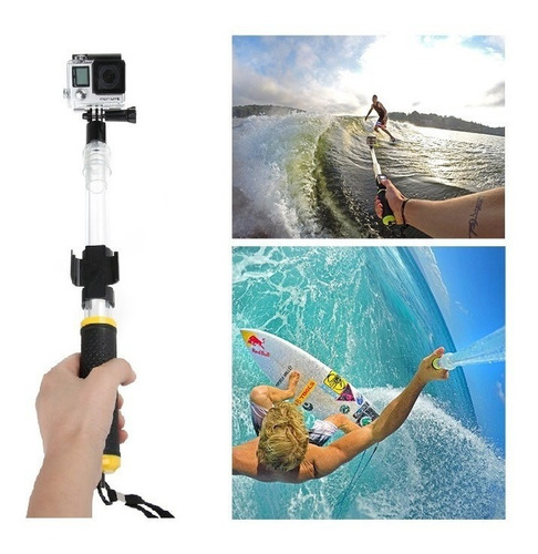 Imagem 3 de 7 de Bastão Flutuante Retrátil Evo Prova Dágua Gopro Hero 7 Black