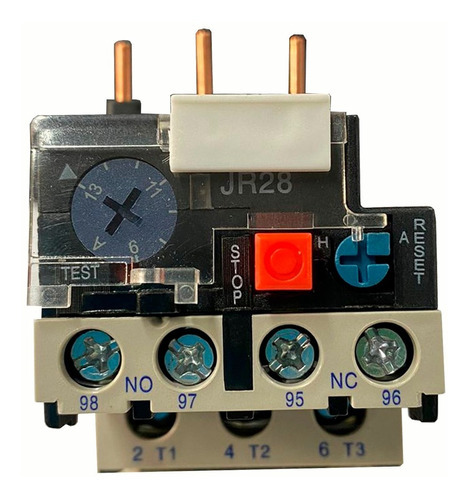 Relé Térmico De Sobrecarga 9-13a 1na+1nf Jr28 1316 Sibratec 24-110-220v-380-440v