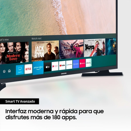 Imagen 3 de 6 de Tv Samsung 32'' 32t4300 Led Hd Plano Smart Tv