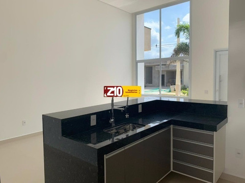 Imagem 4 de 14 de Ca09573 - Excelente Casa Em Construção Condomínio Residencial Bréscia - Z10 Imóveis Indaiatuba - At 200m² Ac 137m² - Ca09573 - 69876602