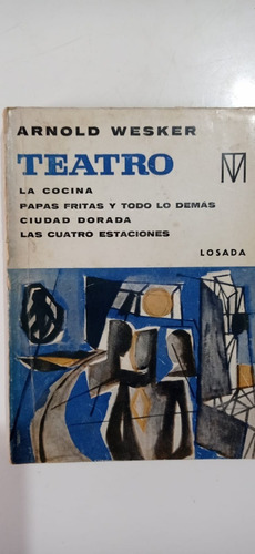 Teatro La Cocina Papas Fritas Arnold Wesker Losada (Usado)