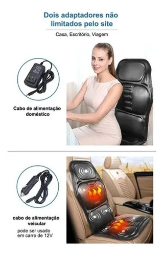 Asiento Portátil Masaje Relajación Corporal Full Relief