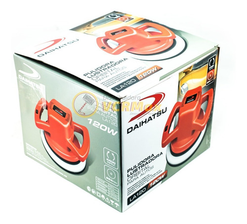 Imagen 7 de 10 de Pulidora Lustradora Orbital Para Autos 120w Daihatsu