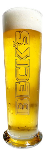 Vaso Pinta De Cerveza Becks Importado De Colección Beck's Becks