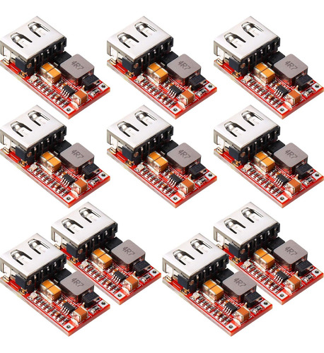 Módulo Regulador De Voltaje Dc-dc Buck 6-24v A 5v 3a Usb