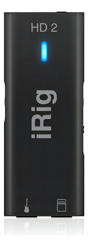 Interfaz Móvil De Guitarra Irig Hd 2 Color Negro