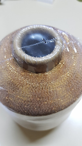 Lurex Dorado. 55.000 Mts / 500grs. Importador Directo