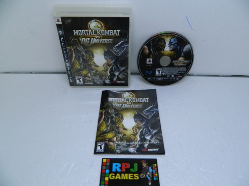 Imagem 1 de 8 de Mortal Kombat Vs Dc Universe Original Midia Fisica P/ Ps3