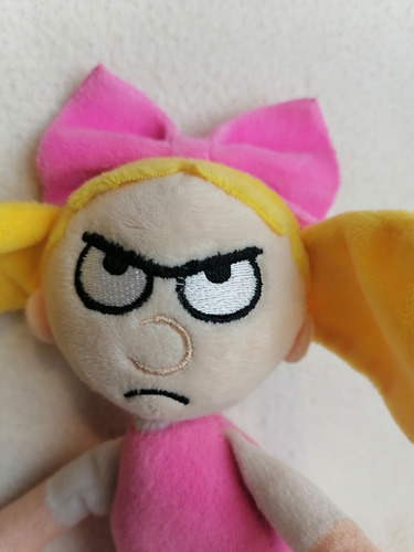 Peluche Original Helga Hey Arnold Nickelodeon 24cm. (Usado)