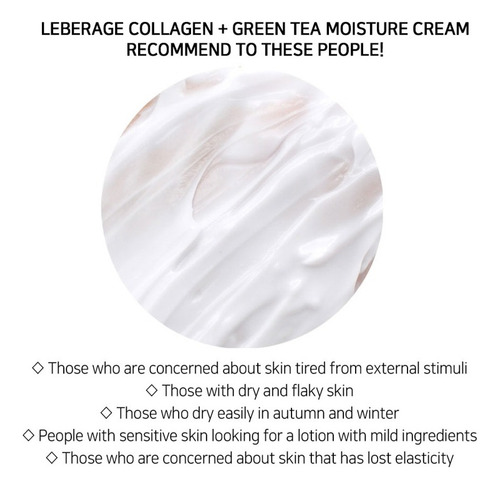 Crema Facial Coreana Con Extracto De Té Verde & Colageno_1pz