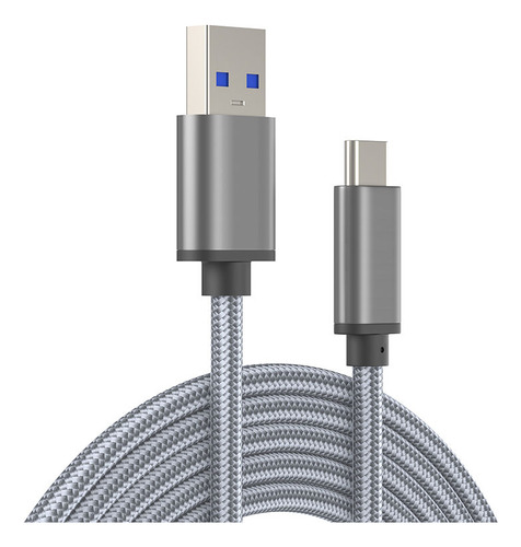 Cable Acordonado Usb 3.0 3.1 3.2 A Usb C Tipo C Macho 3 Mts®