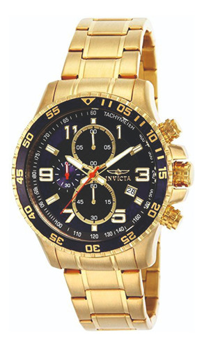 Reloj Invicta Modelo 14878 Dorado,  Estuche Antigolpes