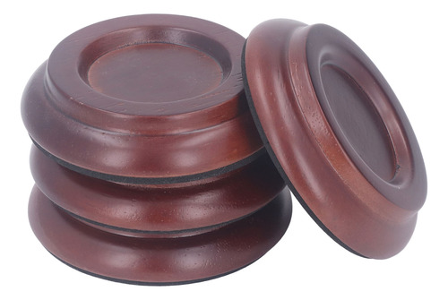 Protector De Suelo Para Piernas Piano Caster Cups, 4 Unidade