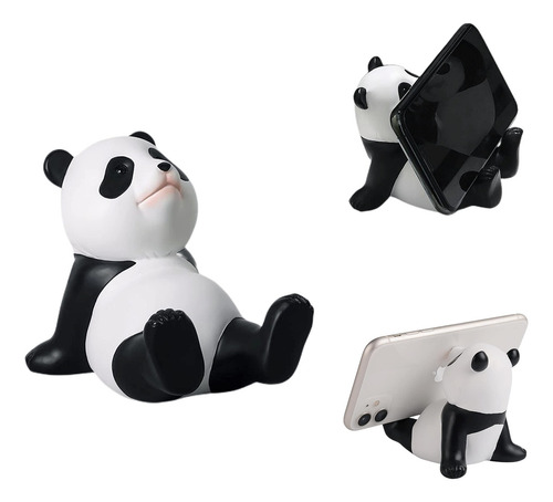 Stellar Panda Soporte De Teléfono Kawaii Para Escritorio, Aj