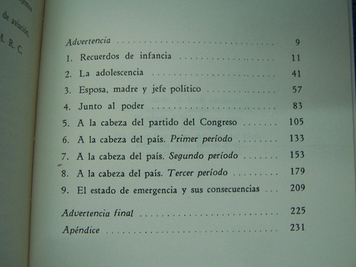 Si, Voy A Hablar * Indira Gandhi * Autobiografia *