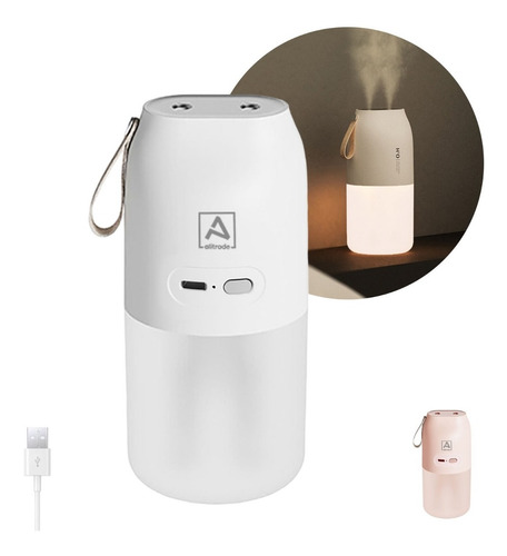 Humidificador Aromatizador Ultrasónico Luz Cálida Alitrade