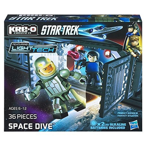 Kre-o Star Trek Espacio Ajuste De Inmersión De Construcción 