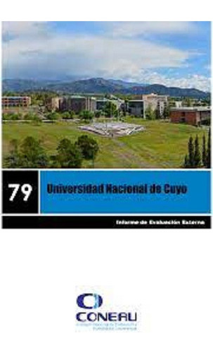 79 Universidad Nacional De Cuyo - Coneau 