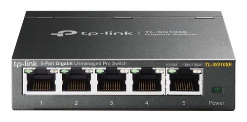 Imagem 1 de 2 de Switch Easy Smart Gigabit 5 Portas Tp-link Tl-sg105e
