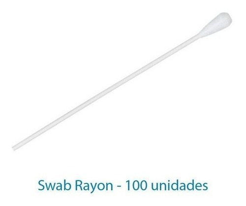Hisopo Rayon Para Biología Molecular Bolsa Con 100 Piezas