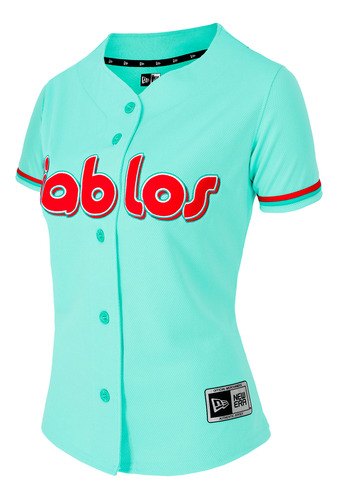 Camisola New Era Lmb Diablos Rojos Del México 2023 Mujer Ver