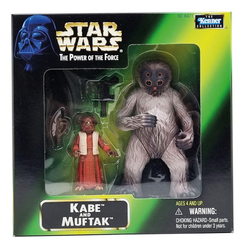 Kenner - Star Wars - Power Of The Force - Kabe And Muftak