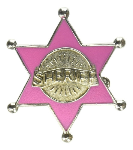 Forum Novelties Deluxe Cowgirl Sheriff Badge