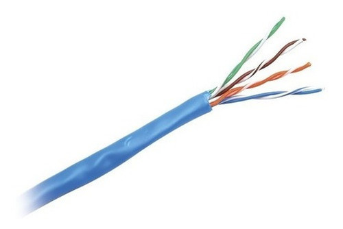 Bobina Panduit 305m Cat 5e Utp Netkey Azul Nuc5c04bu-c