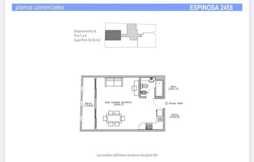 Imagen 4 de 22 de Departamento En Venta En Paternal A Estrenar