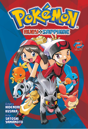 Pokémon Ruby & Sapphire Vol. 2, de Kusaka, Hidenori. Editora Panini Brasil LTDA, capa mole em português, 2019