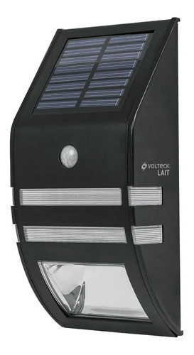 Lampara De Pared, Arbotante Solar, Sensor Movimiento Volteck