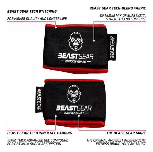 Beast Gear Protectores De Nudillos Para Boxeo - Protector D.