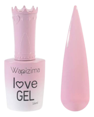 Gel Semipermanente Wapizima Love Para Uñas Color A Elegir 1 Rosa