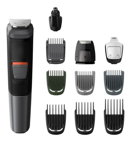 Recortador Grooming Resite Agua/dual Philips Mg5730/15 Color Negro